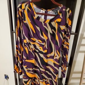 *NWOT* Ashley Stewart Dress | Geo Print | SZ 22/24